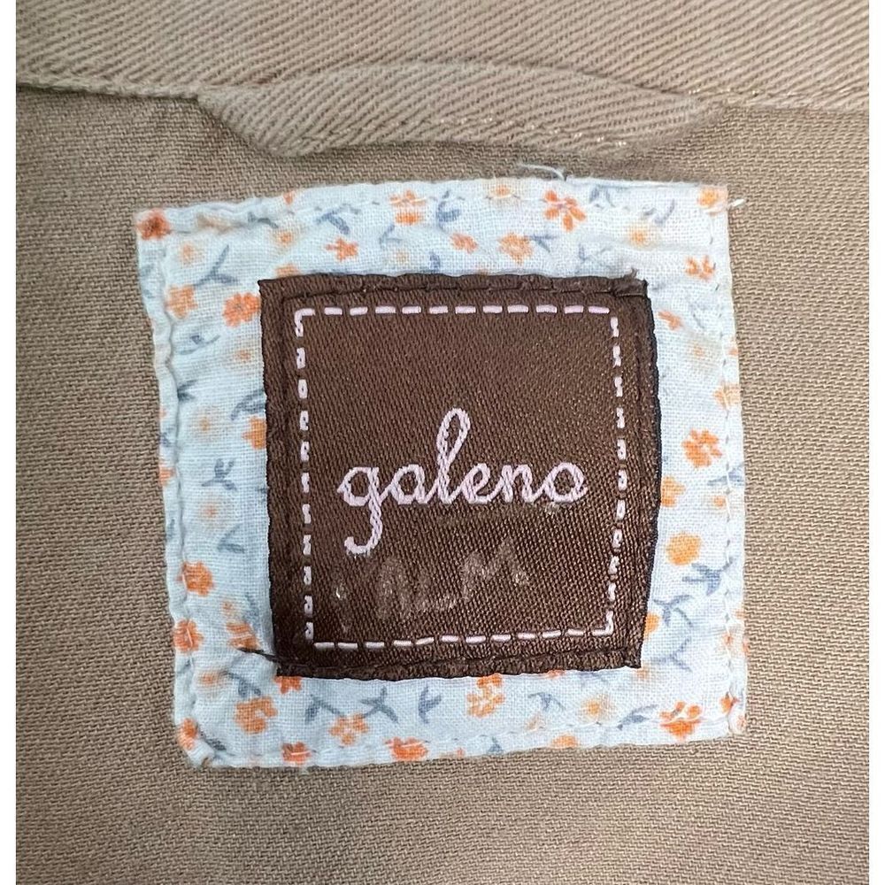 Vintage Galeno Button Up Lightweight Collared Jacket - Picture 2 of 4